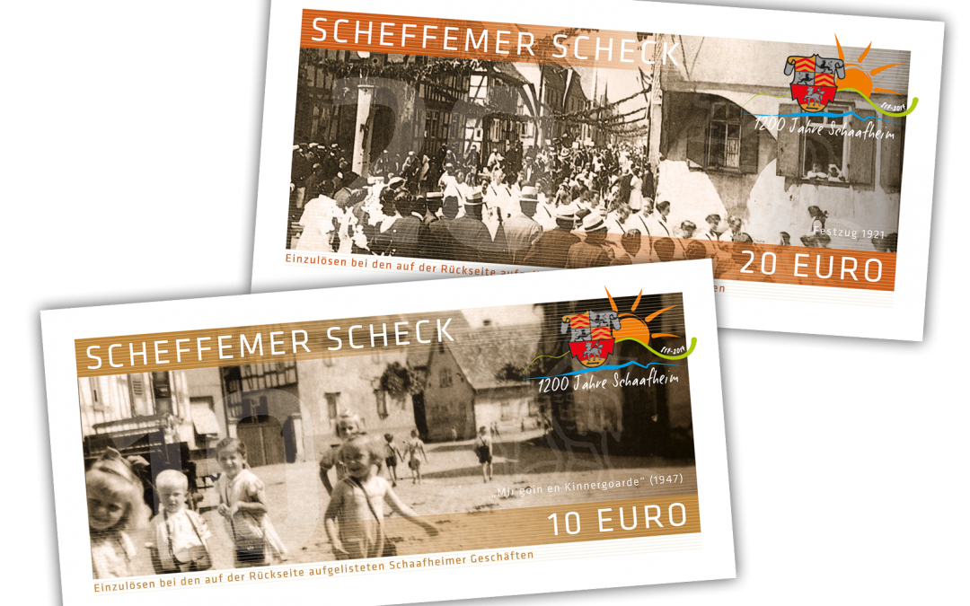 Jubiläumsedition: Scheffemer Schecks 2017