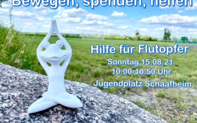 Bewegen, spenden, helfen – Hilfe für Flutopfer