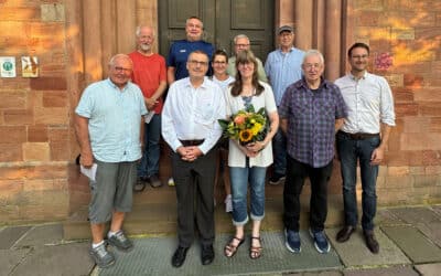Gewerbeverein erkundet Schaafheimer Wahrzeichen